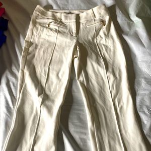 Cache white dress slacks size 4